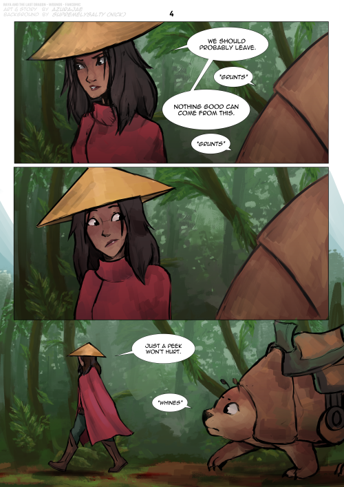 Raya and the Last Dragon Fancomic - WoundsWell this took a while to finally complete, but here&rsquo