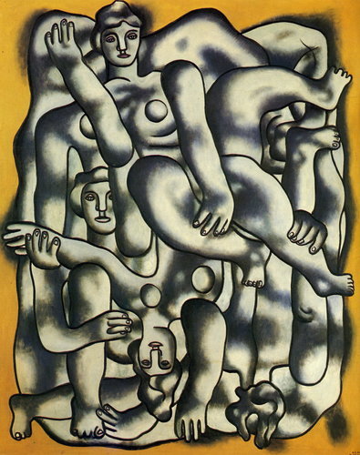 artist-leger:
“ Acrobats in gray, 1944, Fernand Léger
https://www.wikiart.org/en/fernand-leger/acrobats-in-gray-1944
”