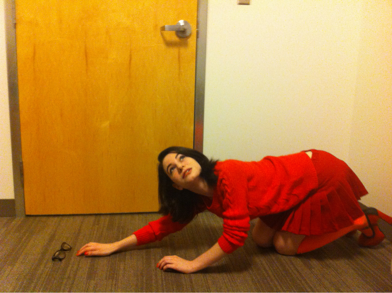 doctorwhoproblems:  my Velma Dinkley cosplay! perfecting it a little bit more in