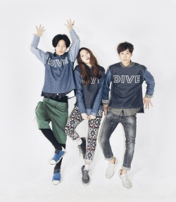 koreanmodel:  Kim Chan, Lee SeongKyeong and Kim Pilsu for 87MM Dive collection 