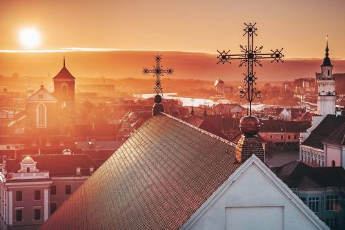 New day #Kaunas #Lithuania #inspire2 #djiinspire2 #inspire2x7 #zenmusex7 #50mm #Lietuva #dronas #sky