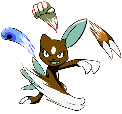 britishstarr:SNEASEL used BEAT UP!A Dark-type attack. The user’s fellow party Pokémon appear to pumm