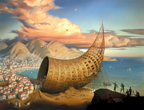 Horn of Babel by Vladimir Kush