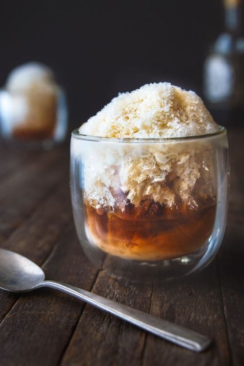 Cold Brew Coffee Shave Ice 