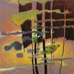 rickstevensart:  Evening Falls | oil on canvas | 48 x 48&quot; | 2011website 
