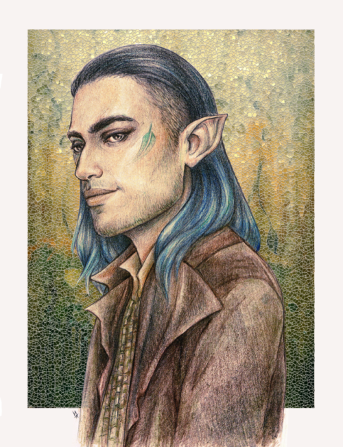 Meliorn from Shadowhunters :> It’s b-day gift :) 