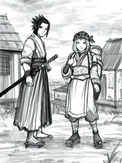 finval:  here’s wandering ronin!sasuke