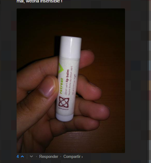 jaidefinichon:  PD: el balsamo labial venia con gonorrea, hepatitis y antrax, el