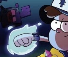 pinkie-pride:  Hey Dipper, care to explain why there is blue fire around your hand?  Oh oh