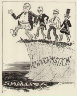stunningpicture:History repeats itself. Anti-vac comic from the 1940s.
