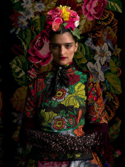 Susanne Bisovsky, summer 2010, “Frida” (Austrian fashion)