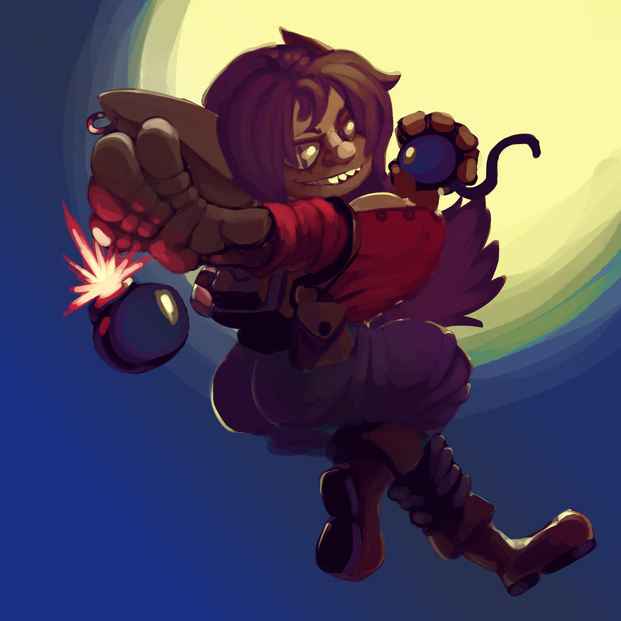 lil-potion-shop:DnD Character commission for @cgolem ‘s character of their alchemy