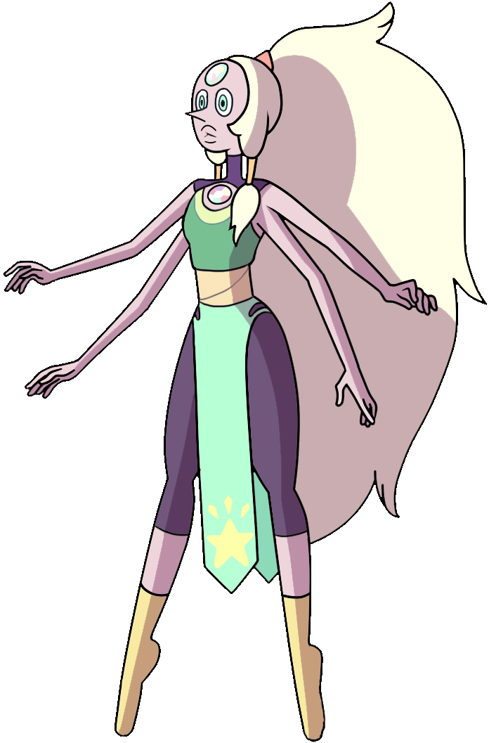 amaet:  another opal headcanon time! so, opals skin is blue. it’s an in between