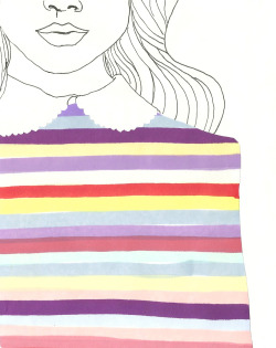 hannahisabellewis:  Striped Sweater.  