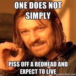 chrryblsm:  missharpersworld:  periwinklerabbit:  Aww, I am thinking of several dear friends who happen to be redheads.  I adore each of you.    @chrryblsm - i’m thinking of you here love ;)  @missharpersworld You know this to be true, lol! Woe to