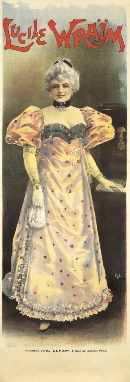 Lucile Wraim by Pal, 1894.