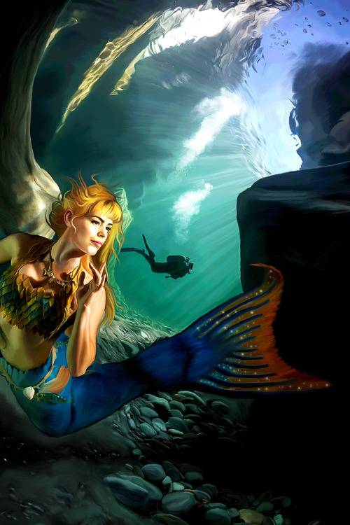 licieoic: “Bad Wolf Bay” - Digital Oil Painting I can’t properly express how happy