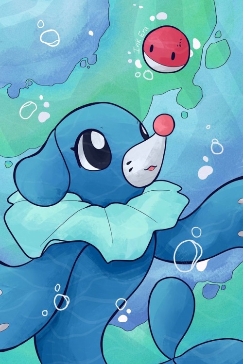 Above Speedpaint -  Pokémon Fan Art~ There’s just something elegant about the Popplio line. &h