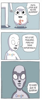 jaidefinichon:  Google+ el hijo feo de google