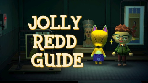 bidoofcrossing:   Animal Crossing: New Horizons - Jolly Redd’s Treasure Trawler Guide: How to Spot Fake Artwork    As of the Version 1.2.0 update, Redd has made his triumphant return, and is once again, trying his luck to scam unlucky players with his