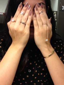 Lola-La-Renarde:  Selfstimulation Fueling My Ring Addiction  I Think You Have The