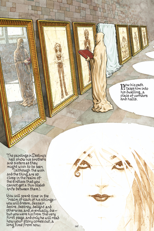 maxsindiecomics:The Sandman: Endless Nights OGN - Destiny (September, 2003)writer: Neil Gaiman | art