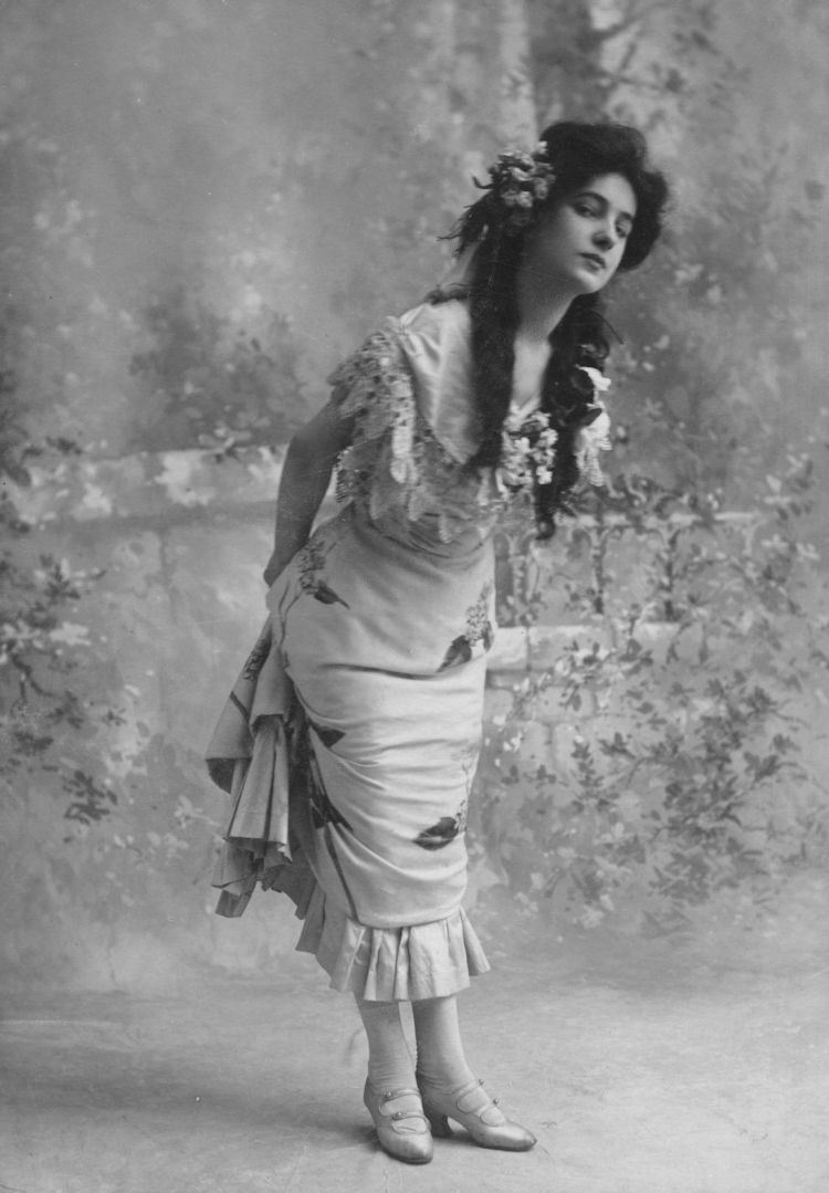 silent&ndash;era:  Evelyn Nesbit, early 1900s
