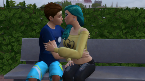 The Sims 4 (Nick x Amy) Day 32.(Image set 3 of 3).