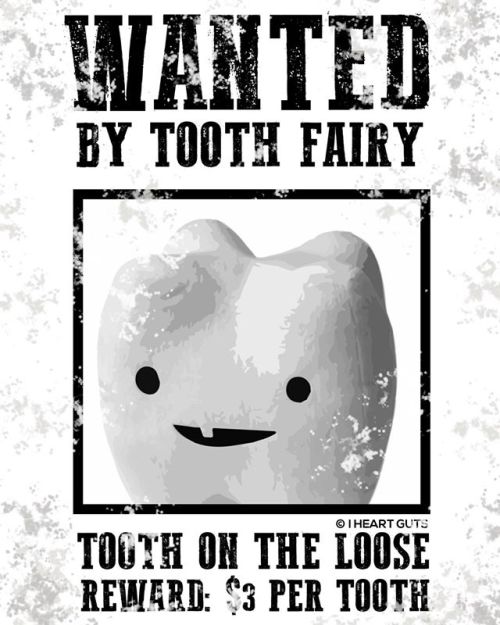 Lock your doors and shut your windows, there’s a tooth on the loose!