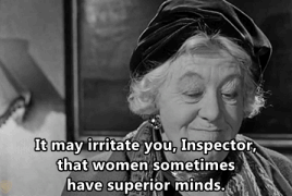 hemlock-in-the-cocktails:“You simply have to accept it.”Murder Most Foul (1964)