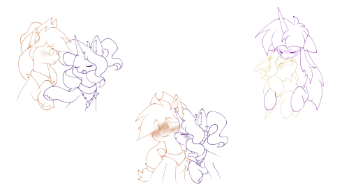 I Finally Finished Rarity And Applejack's Designs; I Love How They Turned Out