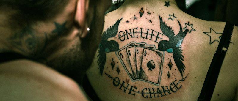 Romano Tattooer — “one life one chance” - by El Romano