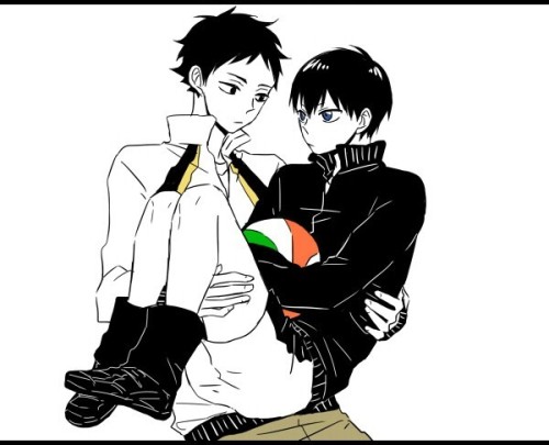 Autor/a: ルハル / Original: HQろぐ / Anime: Haikyuu!! 【HQ!!】Cargando a Tobio-chan&hellip; (❁´▽`❁)