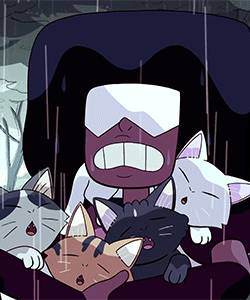 giffing-su:  Garnet + kittensBonus: