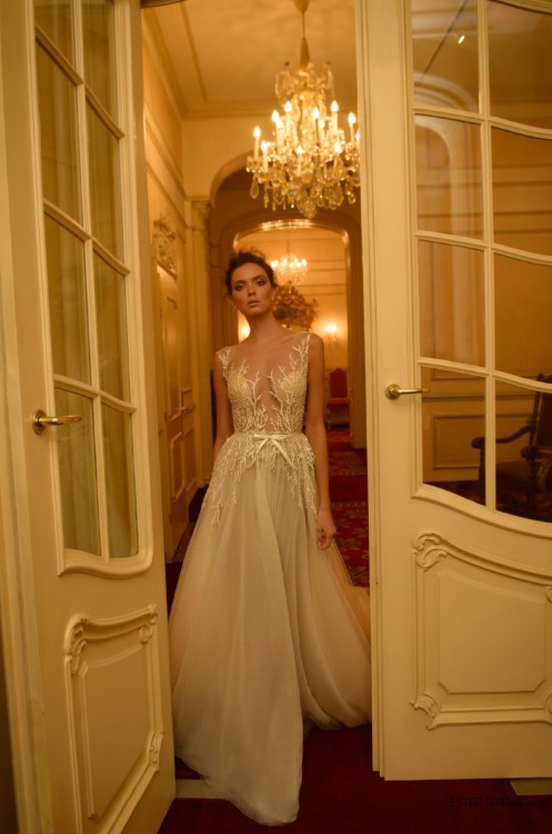modelsandfashiondiary:Ester Bridal 2016 Collection. 