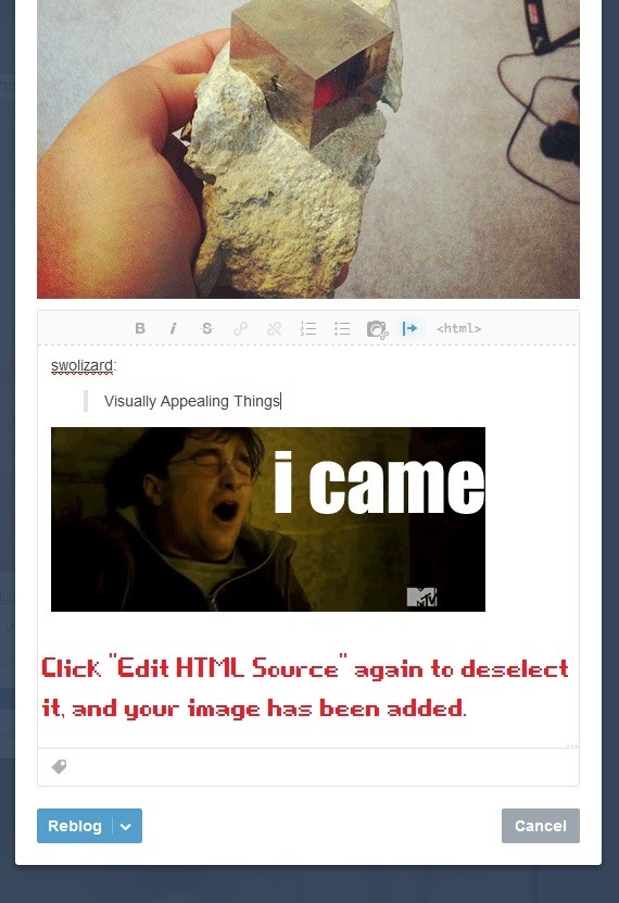 nearlyentertainment:  How to add images onto text posts (If you were curious about