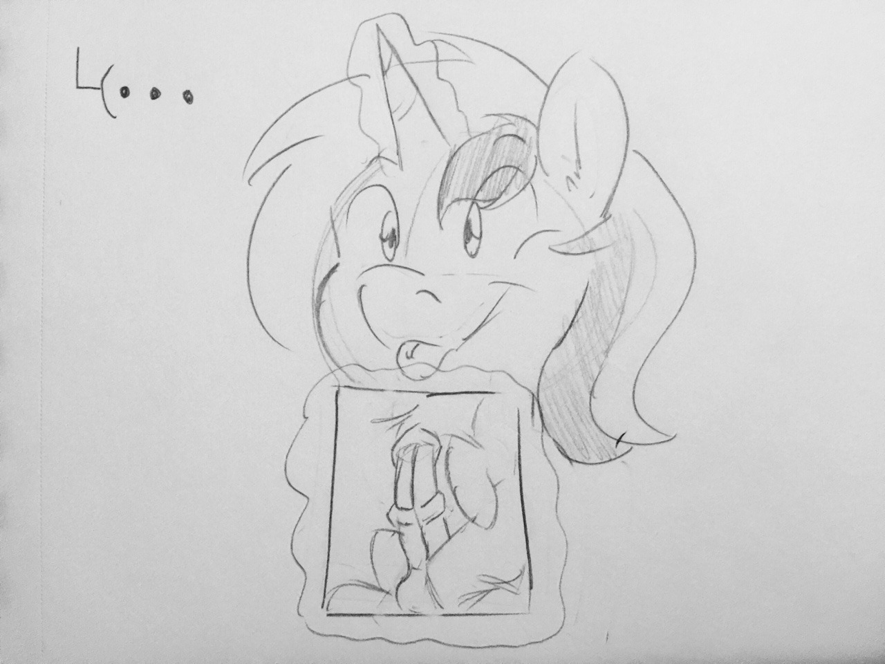 kuroart3s:Vary skilled pone  (Little random comic doodle for @shinonsfw because why
