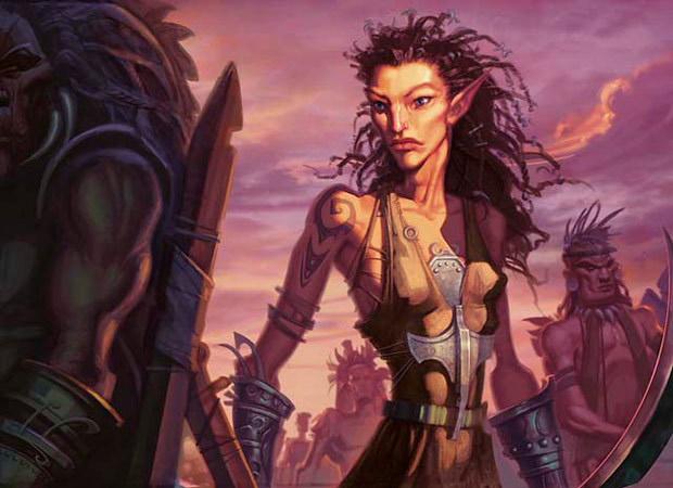 bloodbraid elf mtg art