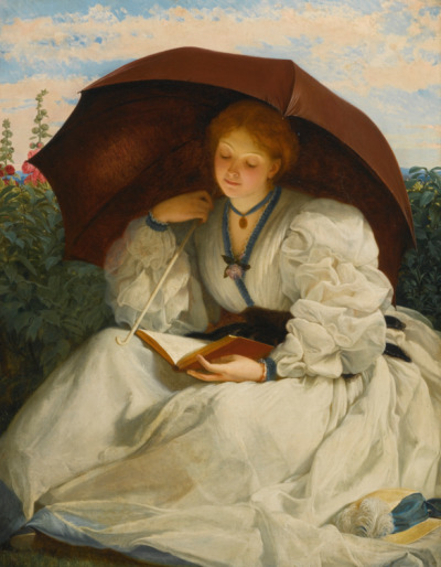 Reading on a Sunny Afternoon by Charles Edward Perugini