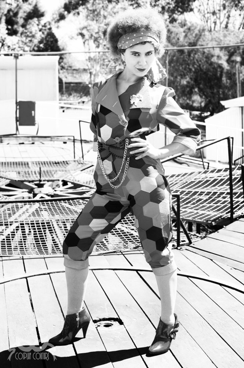 teamcosplaycouture:Cosplay Couture interpretation of the 6th DoctorCostume by Courtney CoulsonPhotog