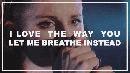 wearepvris:   take in your chemicals (that make me cling to you). 