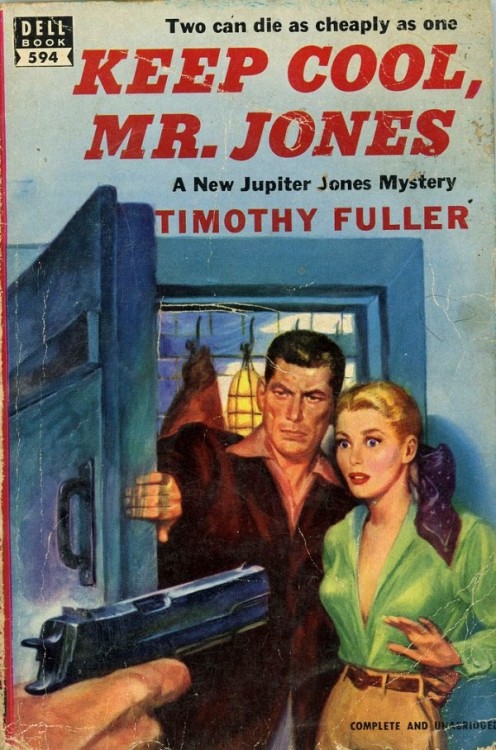 Keep Cool, Mr. Jones - cover art by Robert Stanley (1918 – 1996)