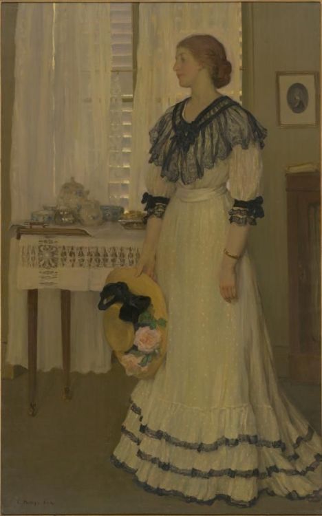 The Muslin Dress, Emanuel Phillips Fox