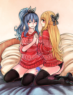 leons-7:    ~ Juvia and Lucy ~  