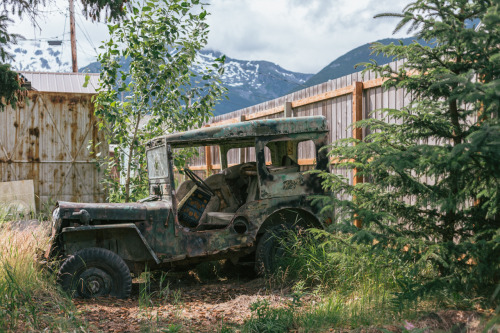 This old-timerSkagway, Alaska