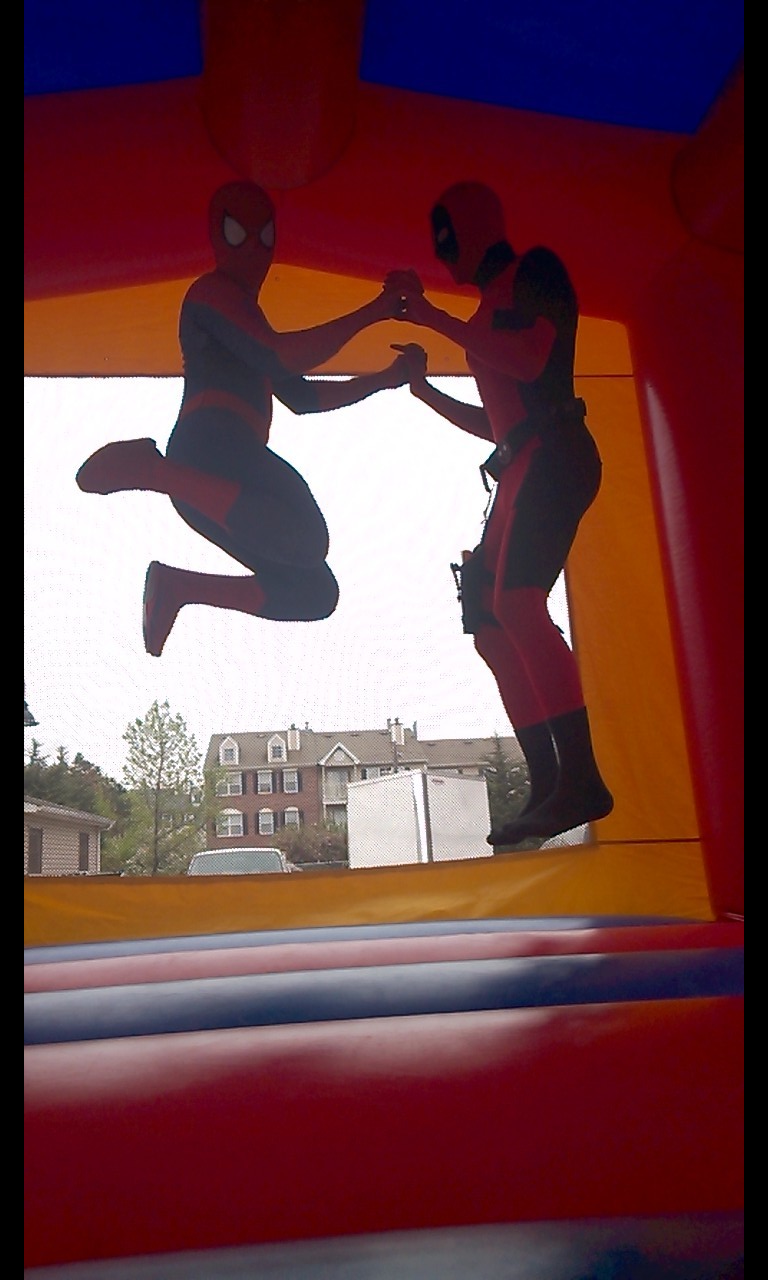 kawaiideadpool:  Had a great time with this cute guy and OMG we held hands.Spiderman: