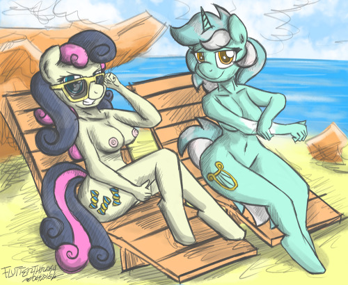 flutterthrash-nsfw: “Summer Time” However, It’s winter here on the southern hemisphere. Commissions : http://flutterthrash.tumblr.com/image/137774318329 If you like my art, please follow me on: Tumblr (NSFW), deviantART, Facebook, Picarto.tv, Inkbunny
