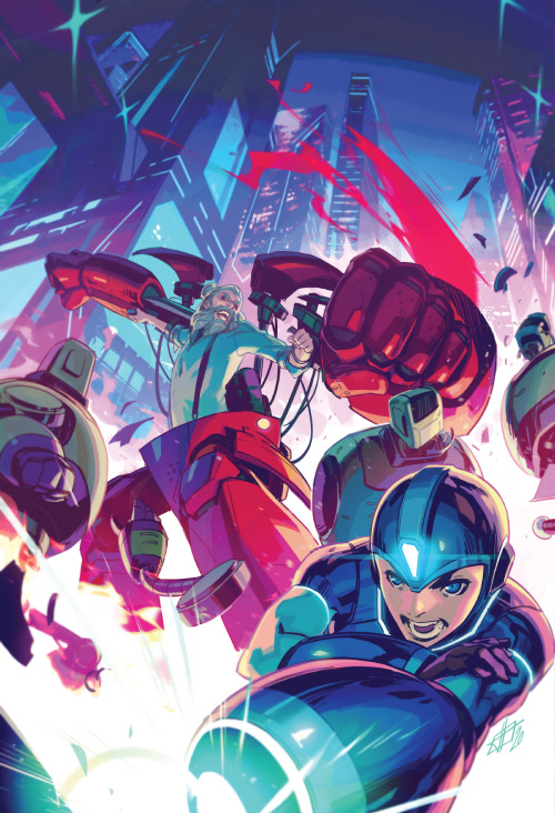 Mega Man: Fully Charged 4 & 5!Out today! from Boom!Studios(W) AJ Marchisello, Marcus Rineheart (