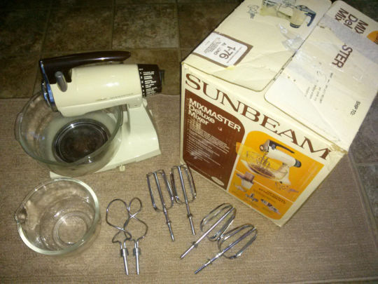 Sunbeam Mixmaster kitchen mixer - Works in Progress - Blender