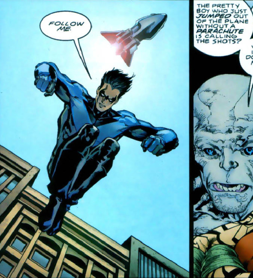 nightwingcouldyounot:Yeah that’s basically Dick summed up. (Outsiders 002)
